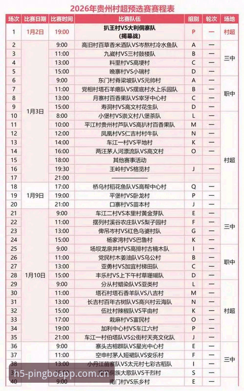 赛程推送总迟到？平博官网赛程推送2026内行人的避坑经验